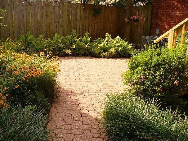 Beautiful private back patio. - 2325 Broadmeade Road