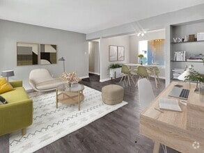 Dining and lounge in one airy space - Memorial Fountain