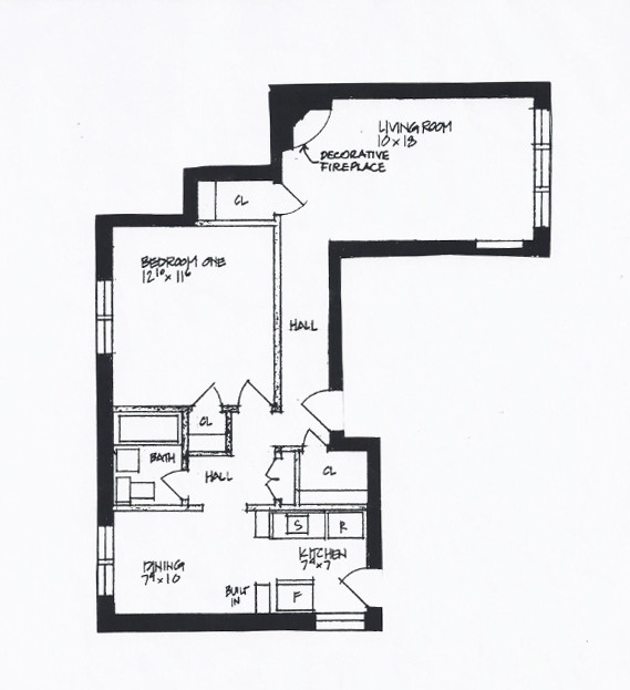 Floorplan - 2212-26 Sherman Ave.