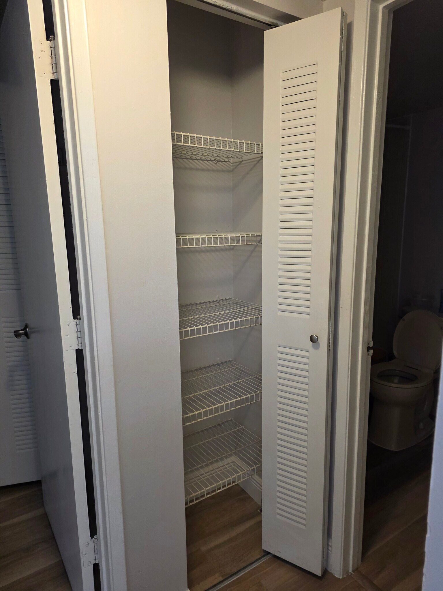 Linen and towels closet - 2222 N Cypress Bend Dr