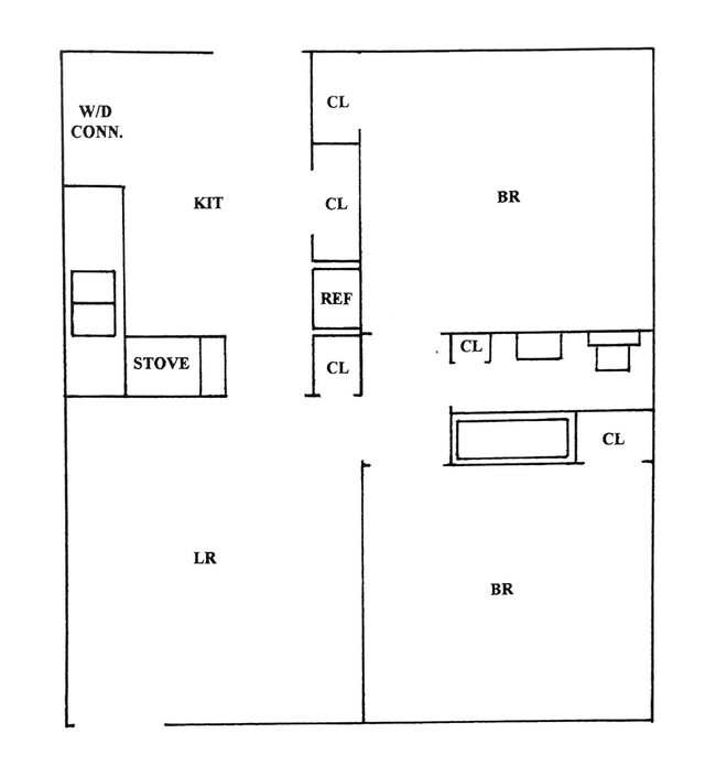 Floorplan - Shamrock Gardens Apartments