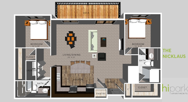 Floorplan - HiPark - FrontNine