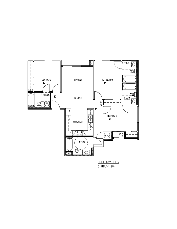 Floorplan - Blackburn La Cienega by Wiseman