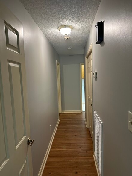 Hallway with closet - 275 Woodcastle Dr