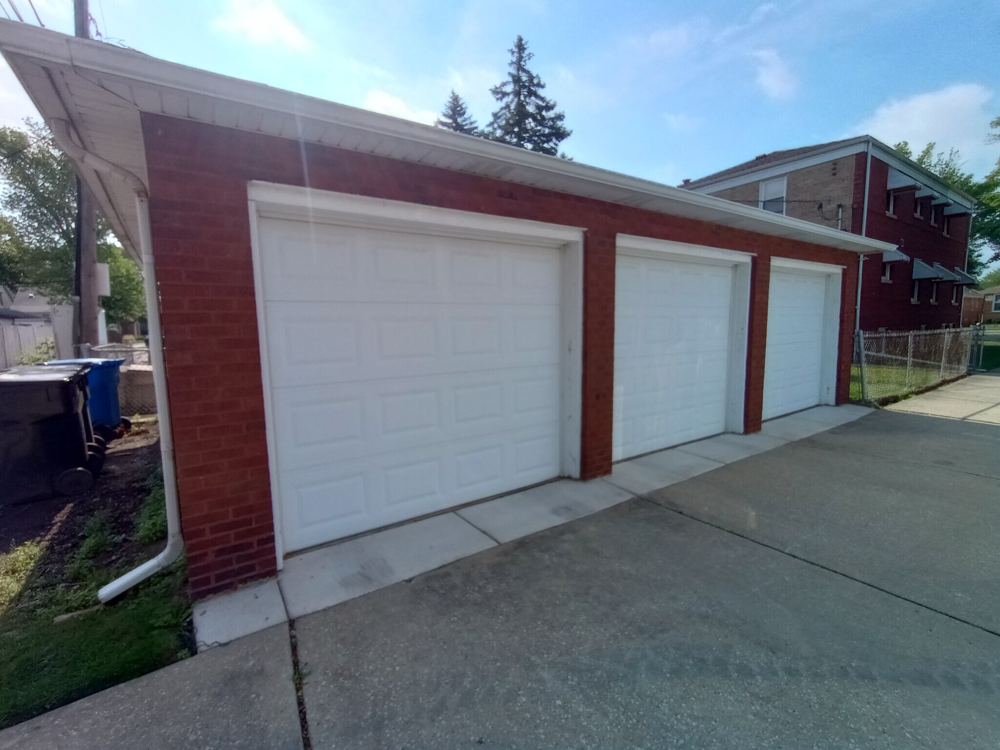 Optional Garage Stall with individual overhead door (on left) - 5260 W Foster Ave