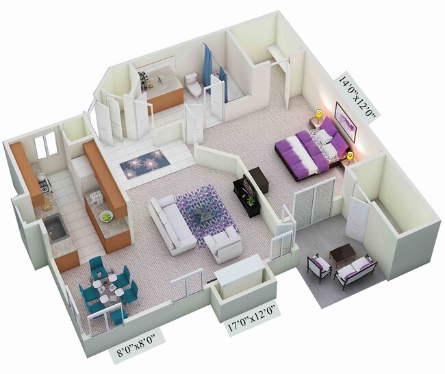 Floorplan - Galleria Townhomes