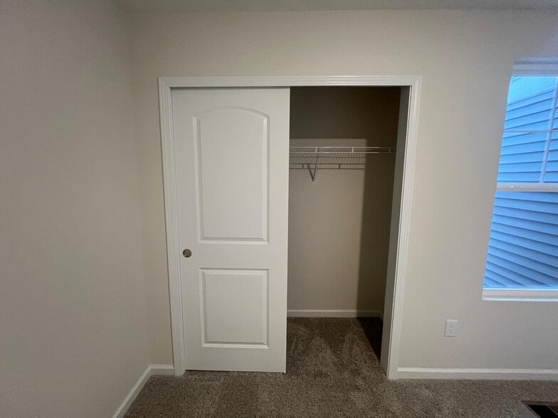 third bedroom closet - 6527 Wheatly Rd