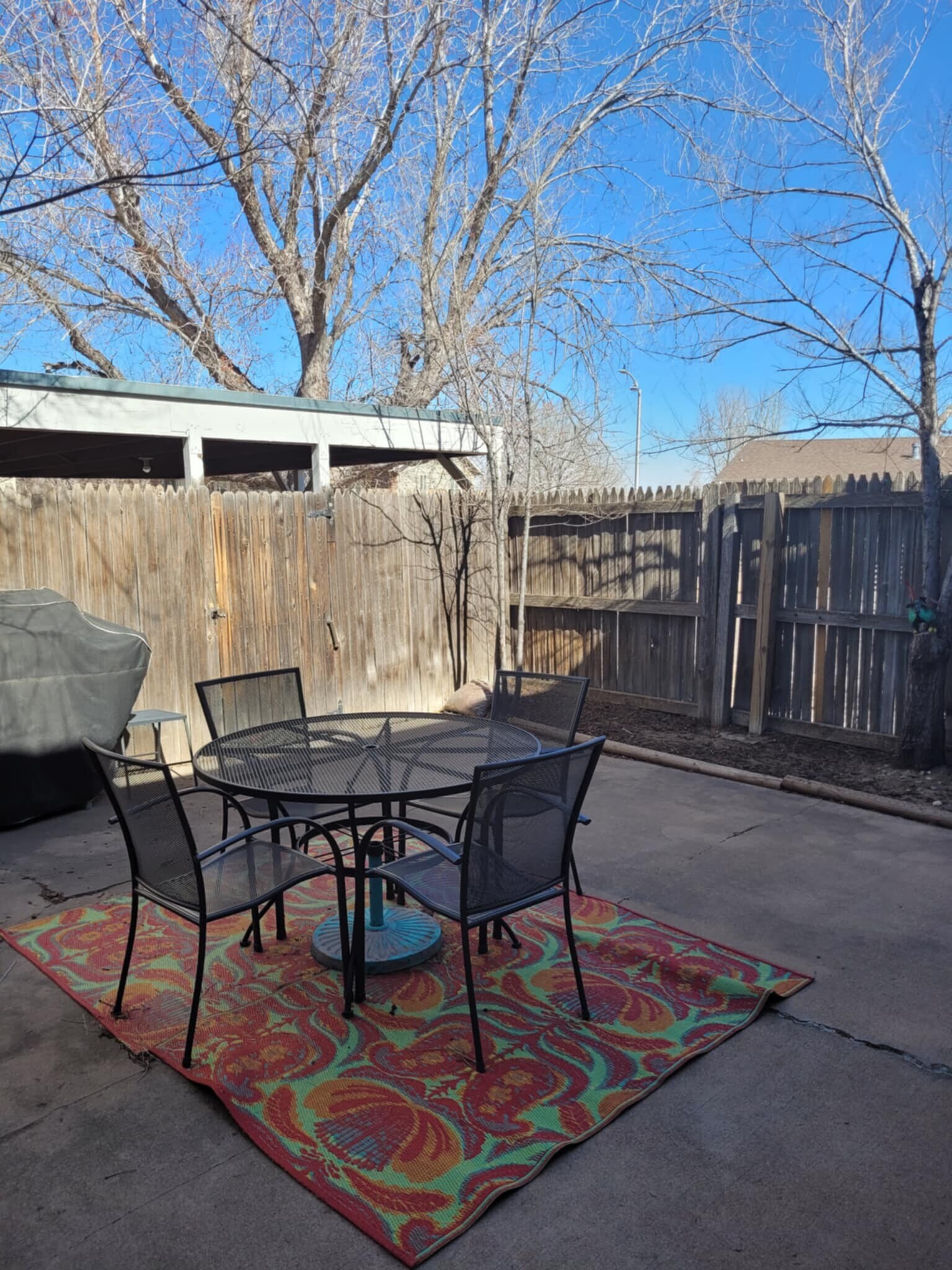 Back Patio - 1214 Cree Dr