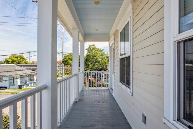 balcony off of primary bedroom - 500 S Genois St