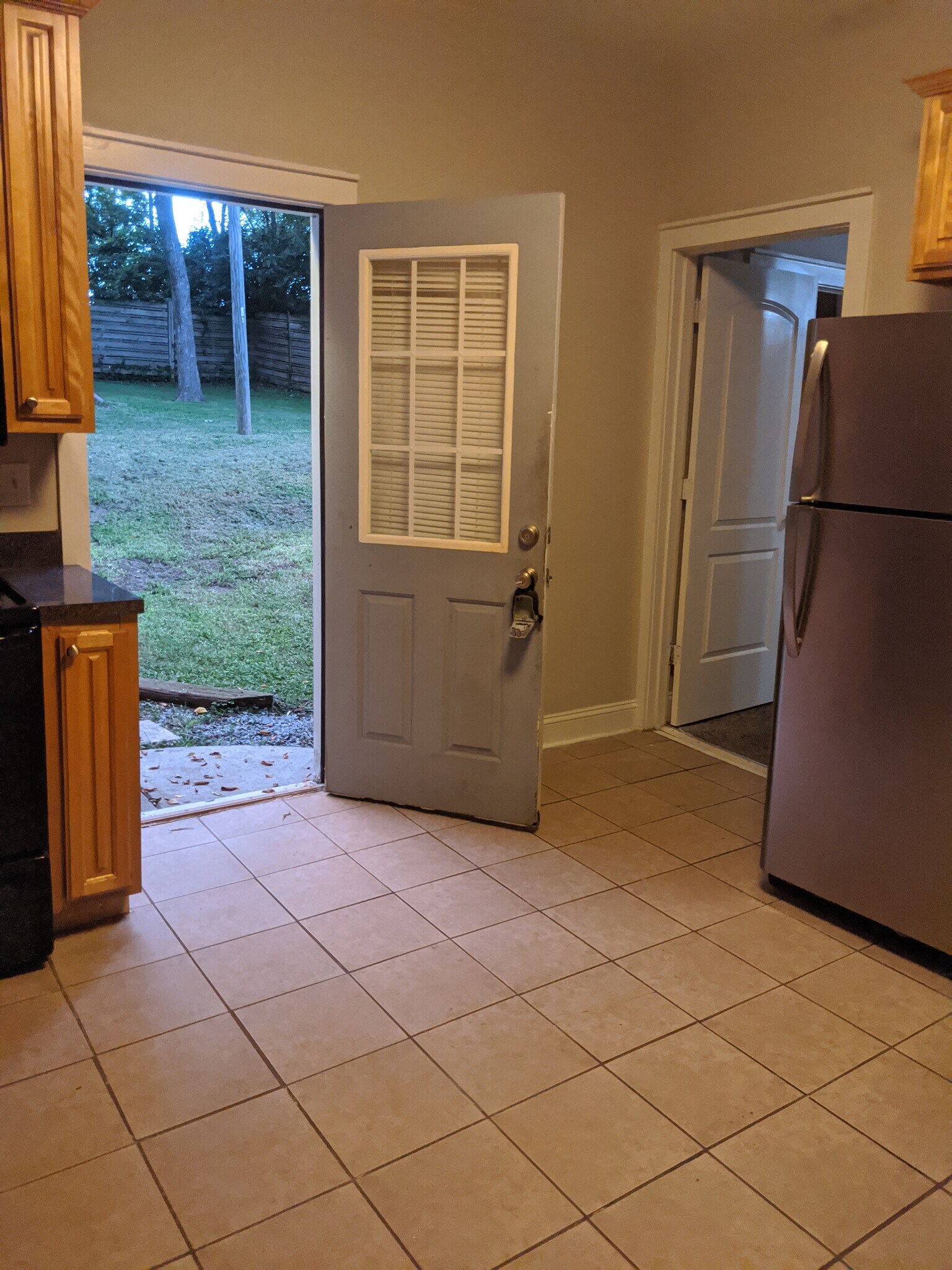 Back door - 1319 N Davidson St