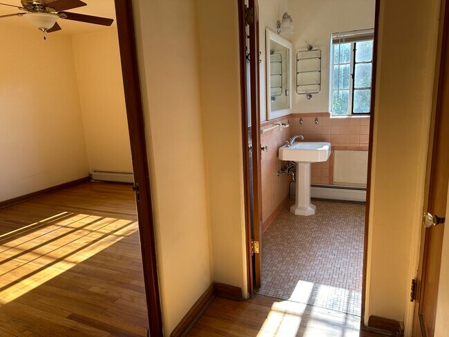 Bedroom to left and bathroom to right - 2233 Kearney St