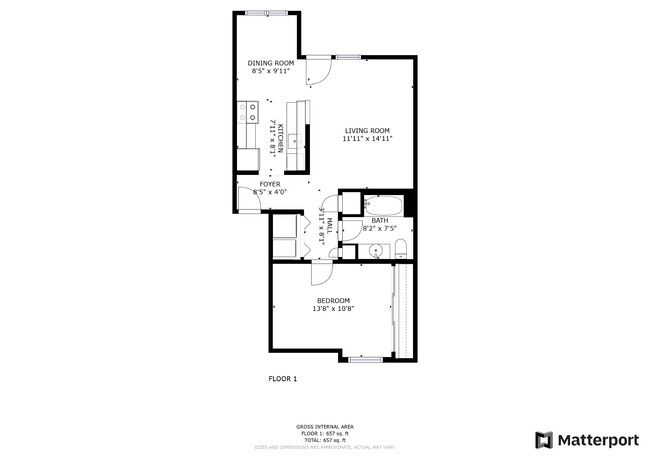 Floorplan - Creekside Villa Apartments