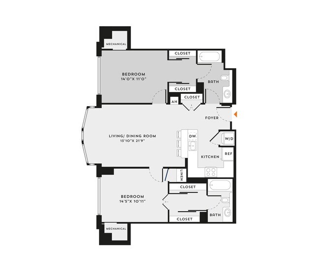 Floorplan - The Bennington