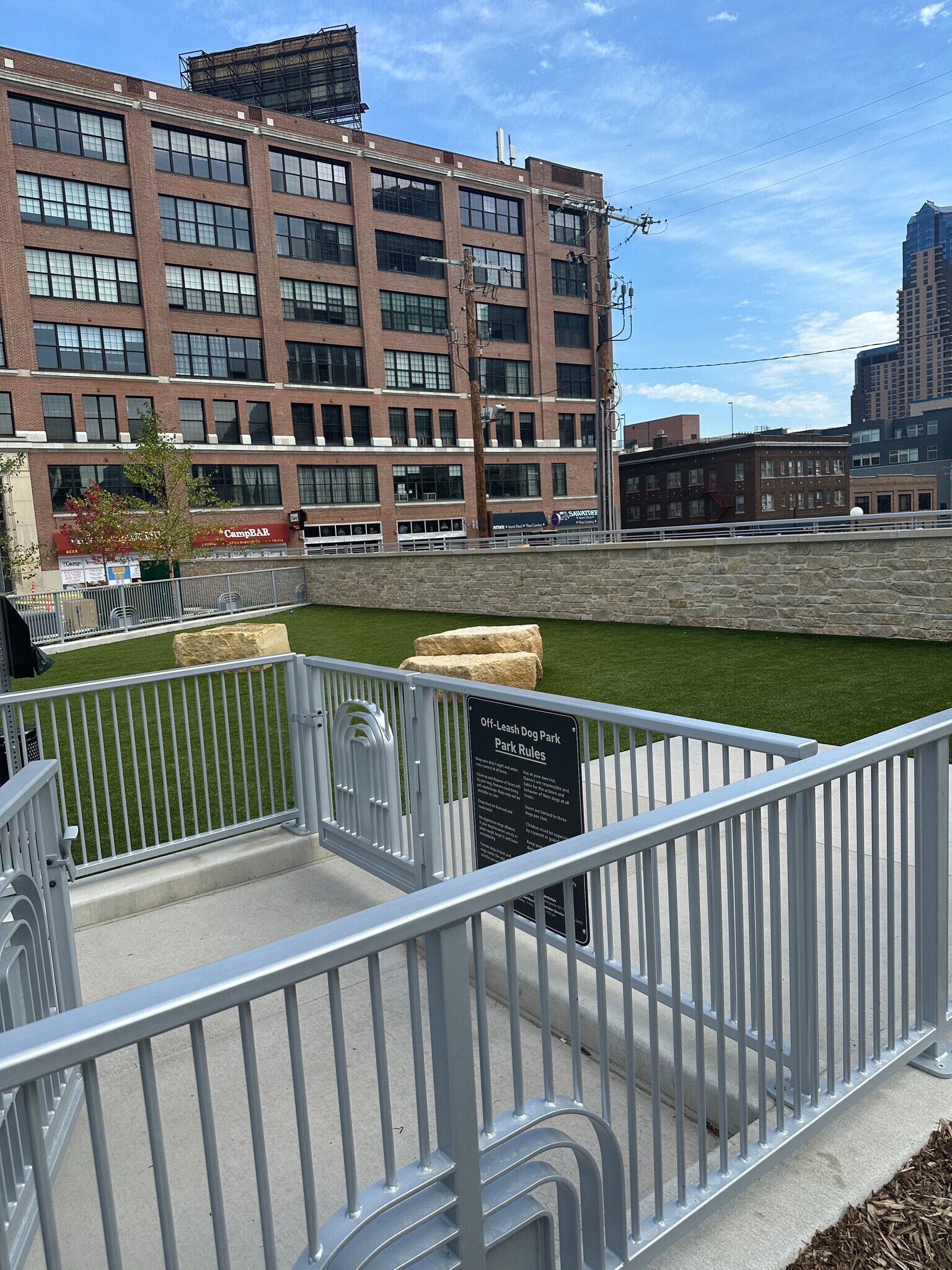 Small Dog Park (@ Pedro Park) - 500 Robert St N