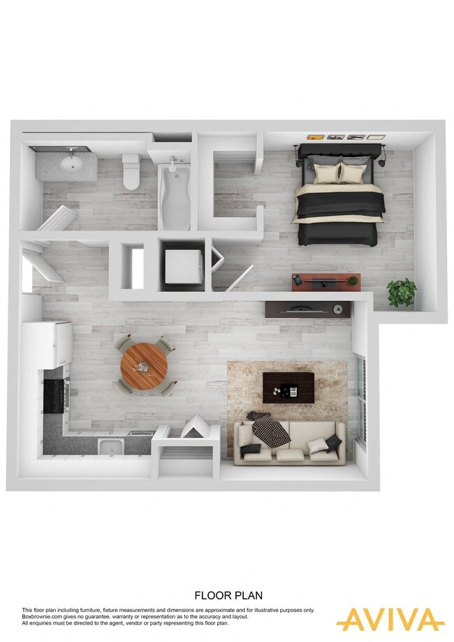 Floorplan - AVIVA Apartments