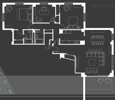 2BR/2BA - Carlton Plaza