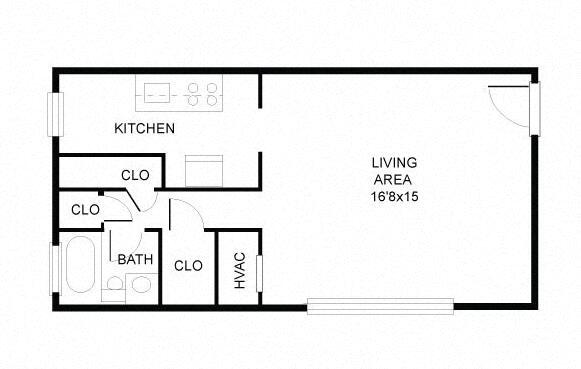 Floorplan - Park Pleasant Apartments