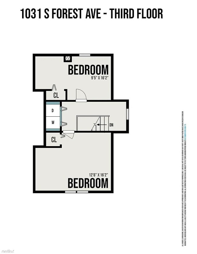 Floorplan - 1031 S Forest Ave