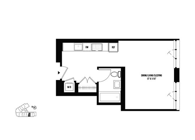 Floorplan - 1 Flatbush