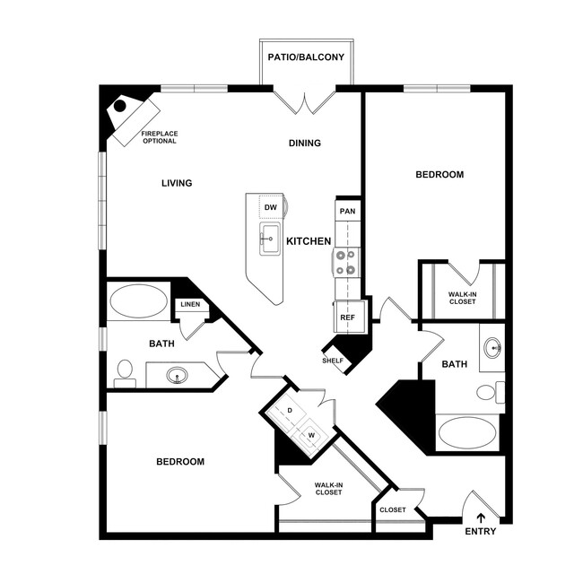 Floorplan - 7166 at Belmar