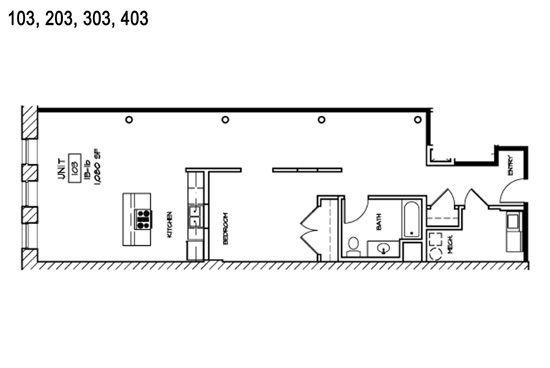 103,203,303,403 - Fourth Street Lofts