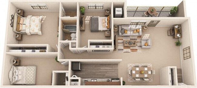 Floorplan - Stevens Walk