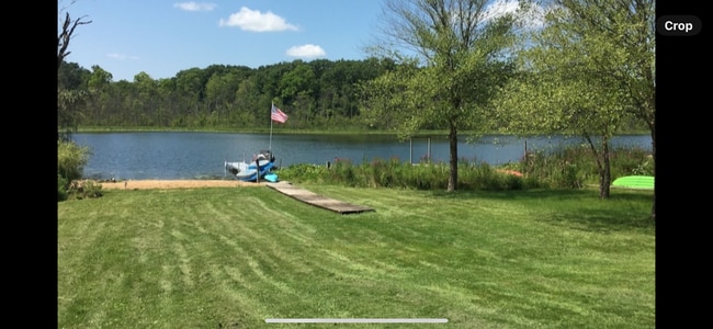 Lake view from back deck - 27030 County Road 653
