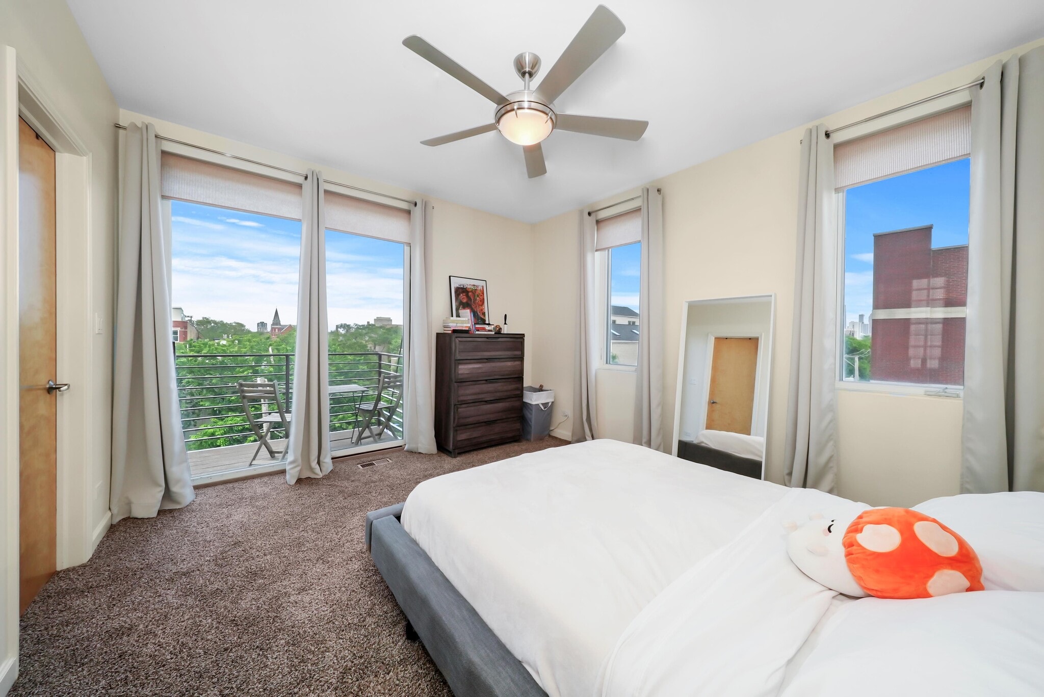 Blinds and Blackout Drapes included - 1700 W Ohio St