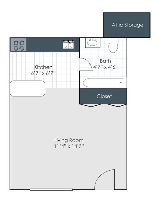 Floorplan - Lindendale Apts