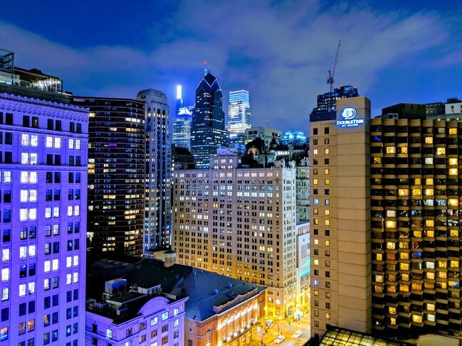 View from every room's large windows - 1326 Spruce St