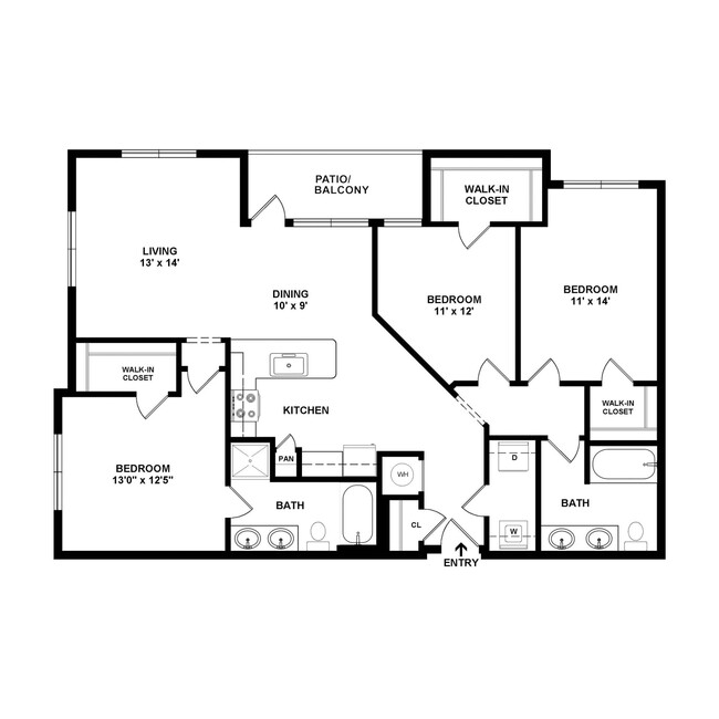 Floorplan - Cortland Allen Station