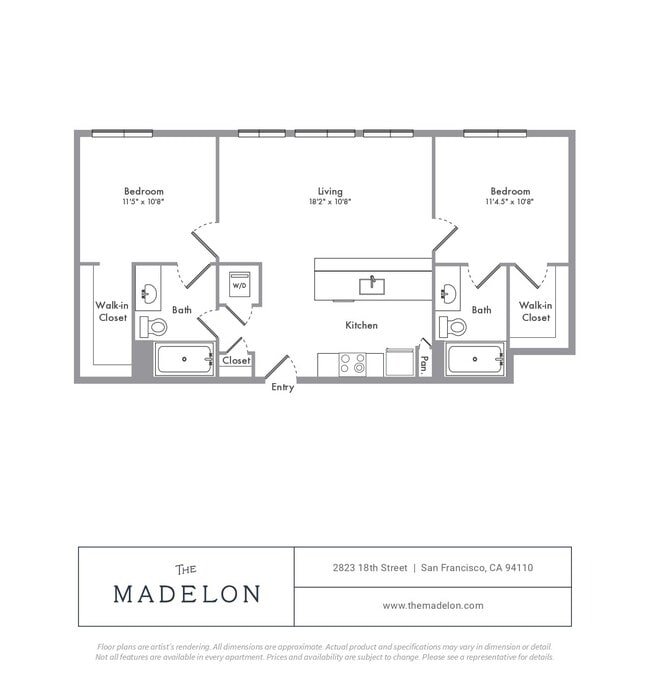 Floorplan - The Madelon
