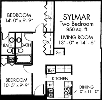 Floorplan - Fountains in the Green