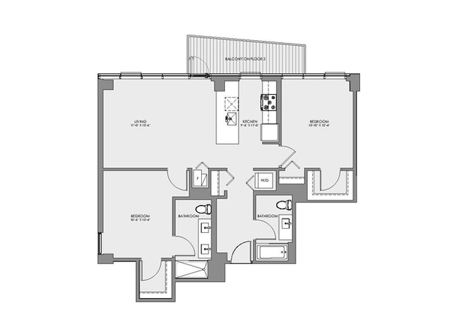 Floorplan - Centrum Wicker Park