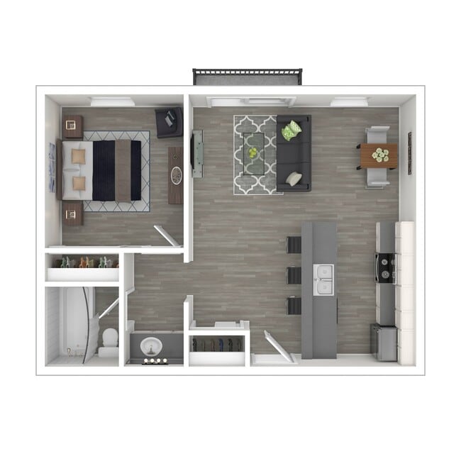 Floorplan - Oxford West Apartments