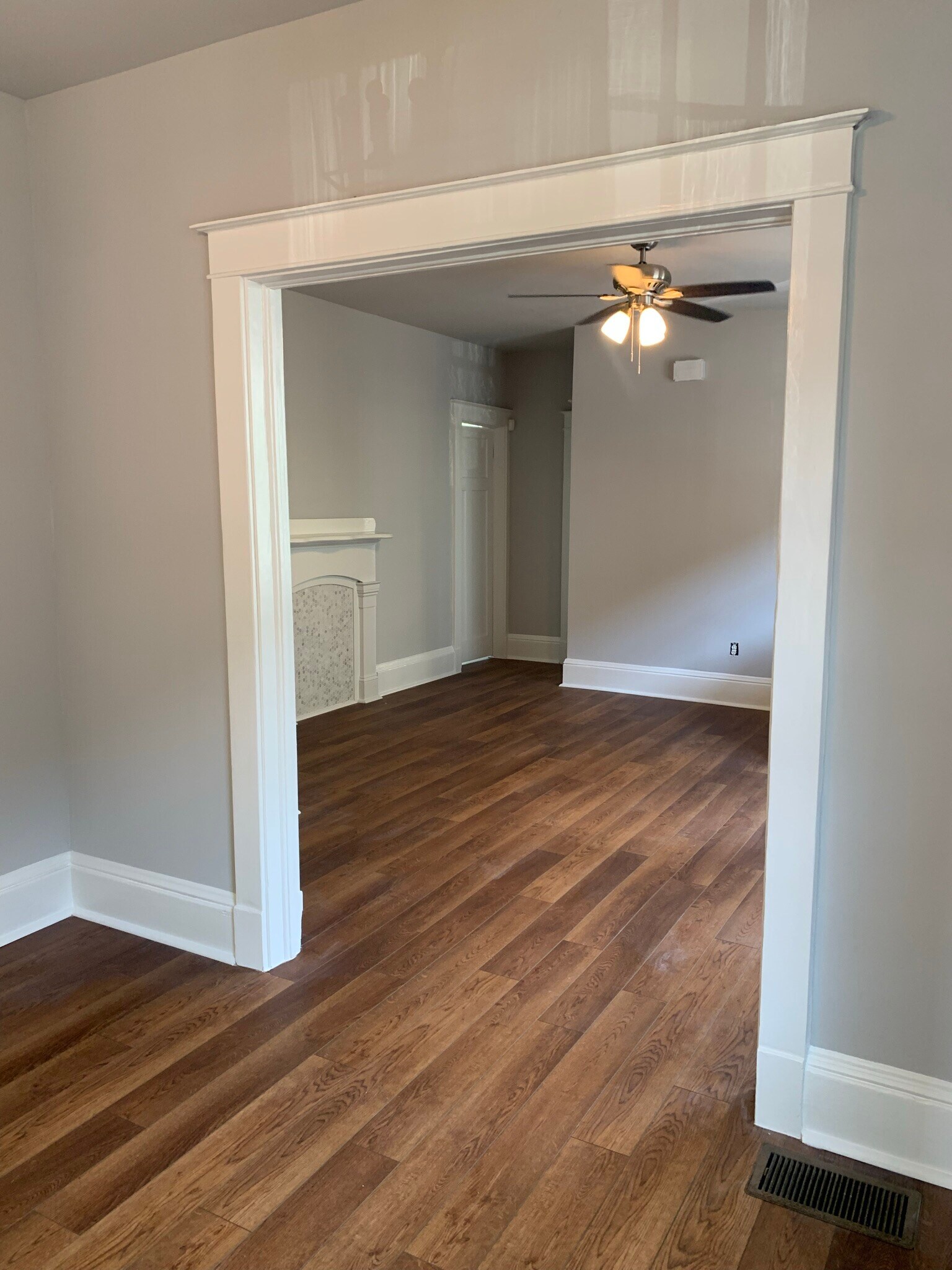 Entry/Dining and view to Large Living Room - 1215 Foucher St