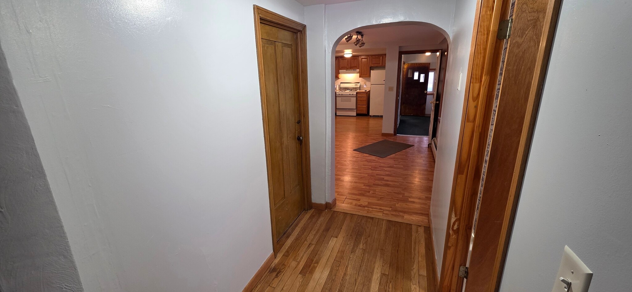 Back toward Dining Area Bathroom on Right Basement Door on Left - 8295 Limeridge Rd