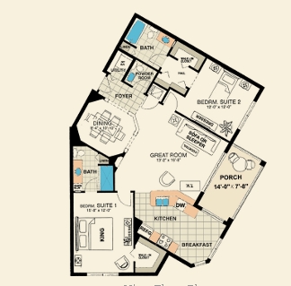 2BR/2.5BA - Aston Gardens At The Courtyards Senior Living