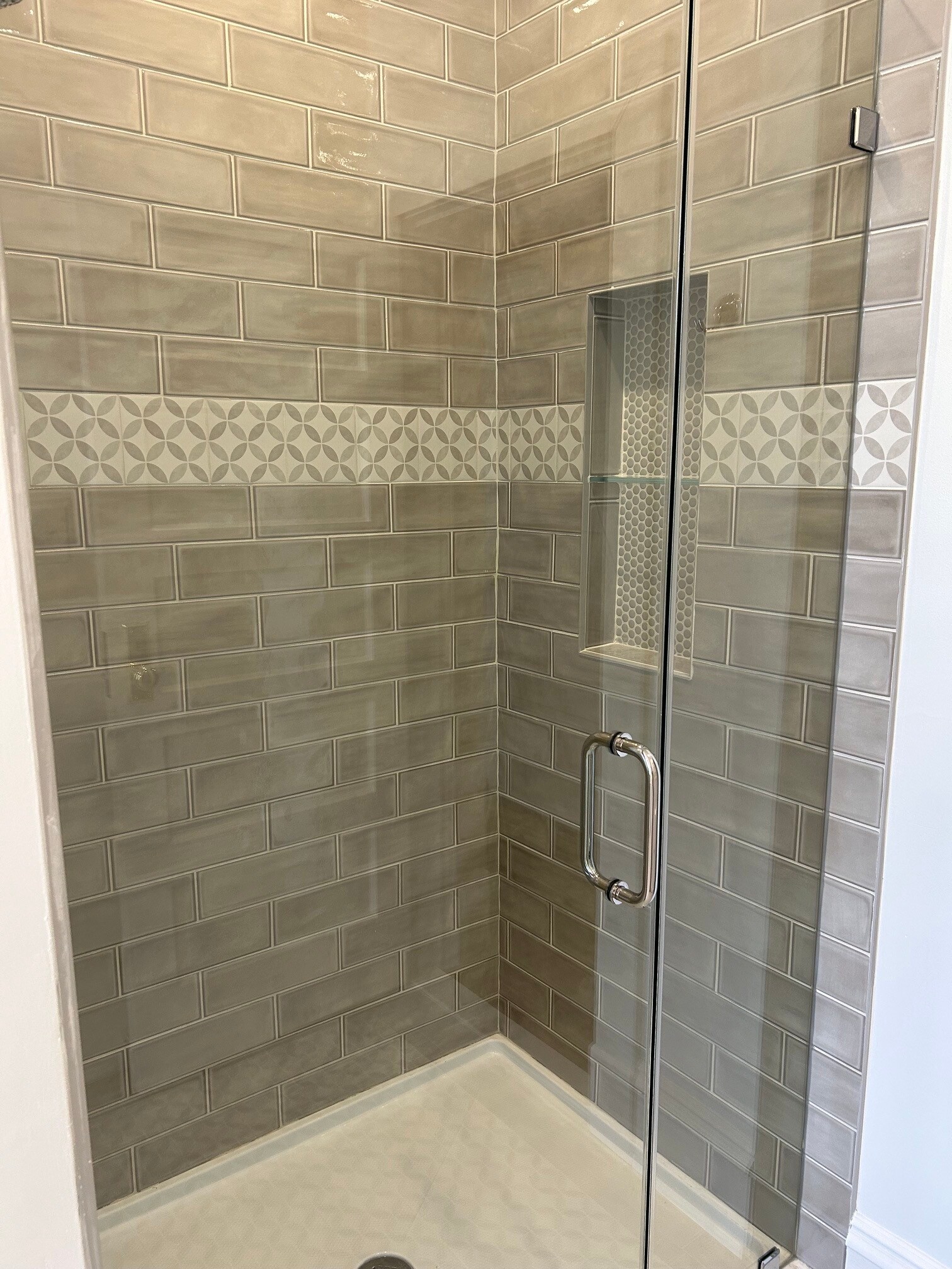 new shower - 7 S Dooley Ave