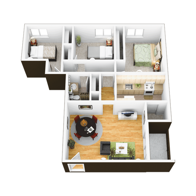 Floorplan - Washington Apartments