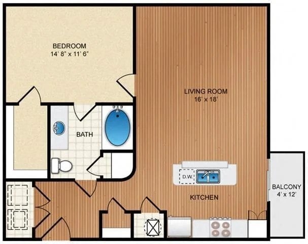 Floorplan - ibex at Uptown