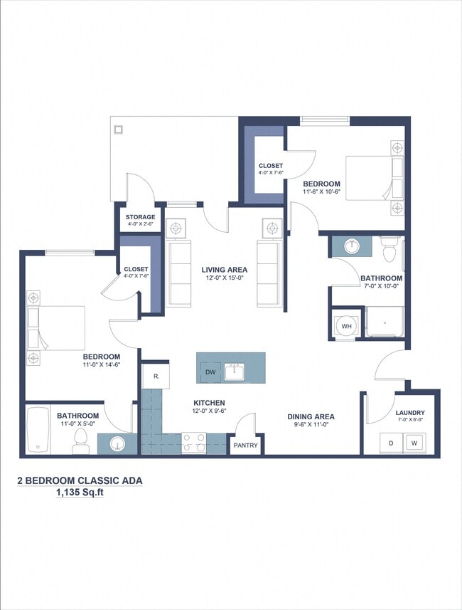 Floorplan - 5604 Apartments