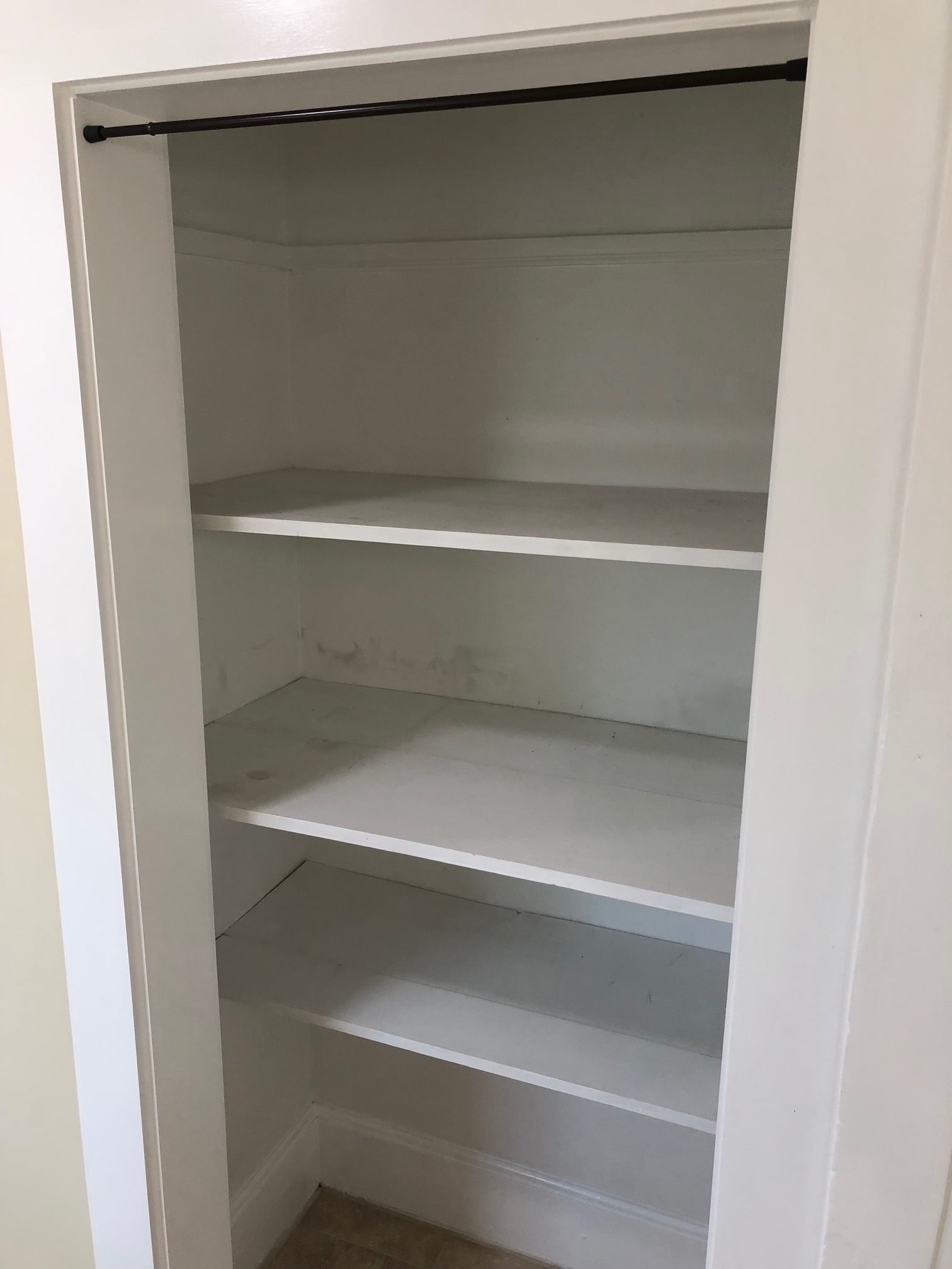 linen closet in full bathroom - 130 Kenwood Ave