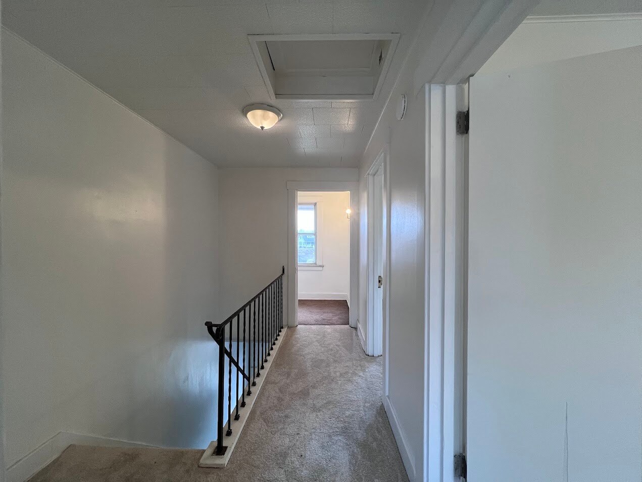 Upstairs Hallway view from bathroom - 130 New Jersey Ave