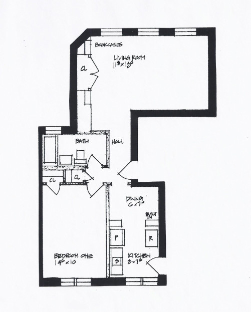 Floorplan - 2212-26 Sherman Ave.