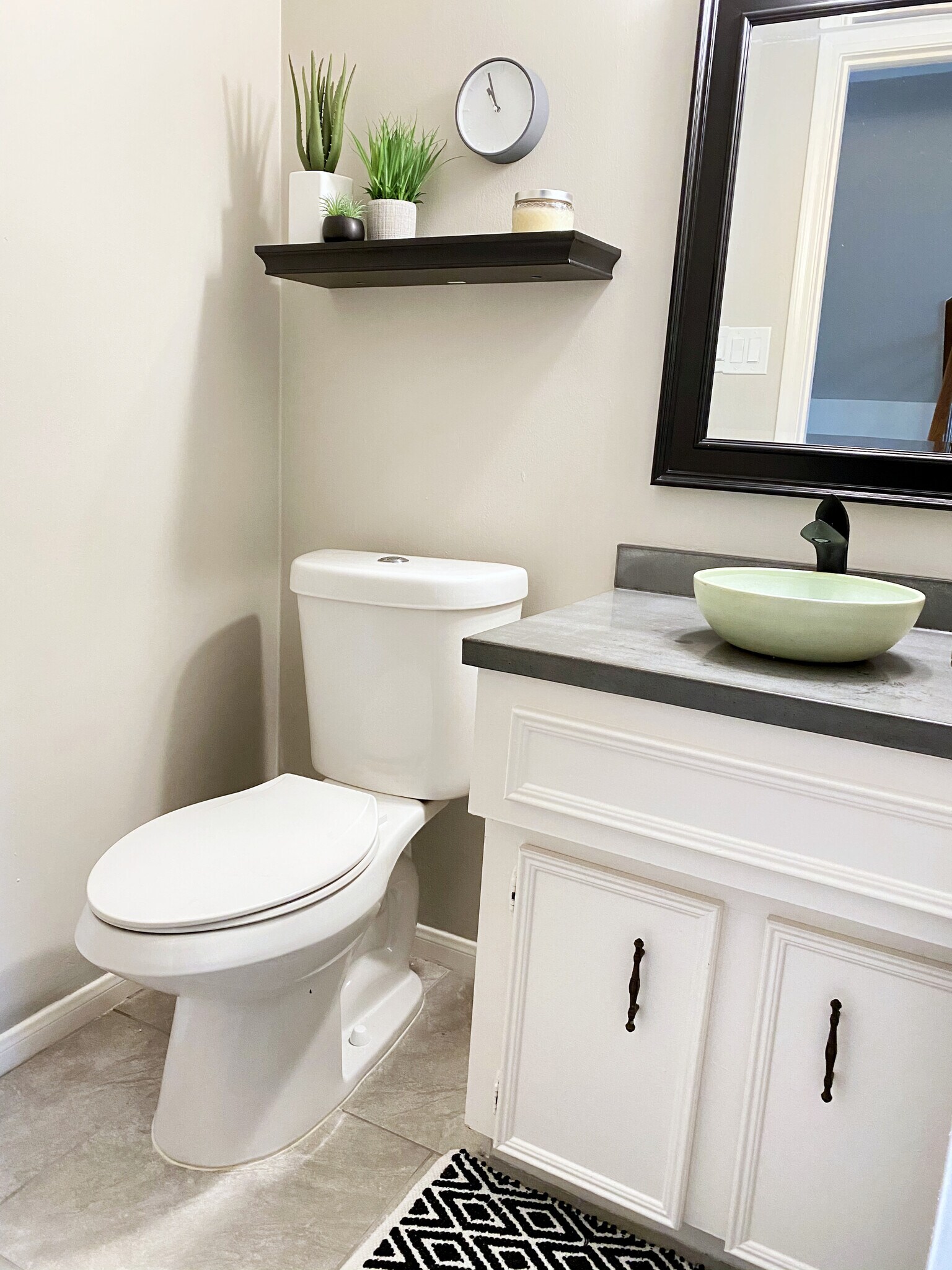 Downstairs half bath - 11744 S Kirkwood Rd