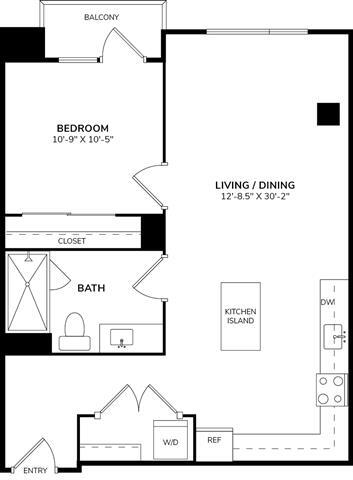 Floorplan - The Marston by Windsor