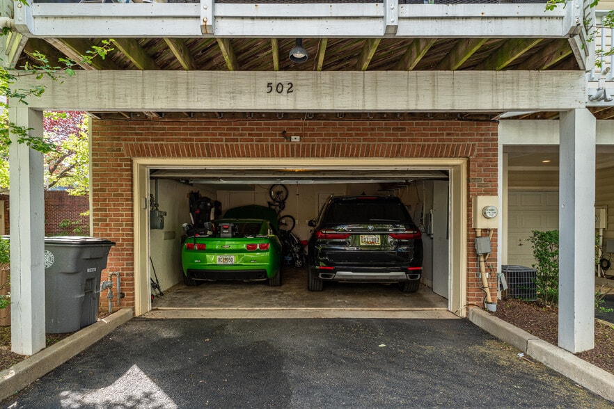 Lower Level 2-car garage - 502 Fallsgrove Dr