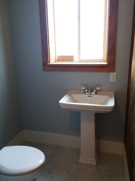 Half bathroom - 215 N Emmett Ave