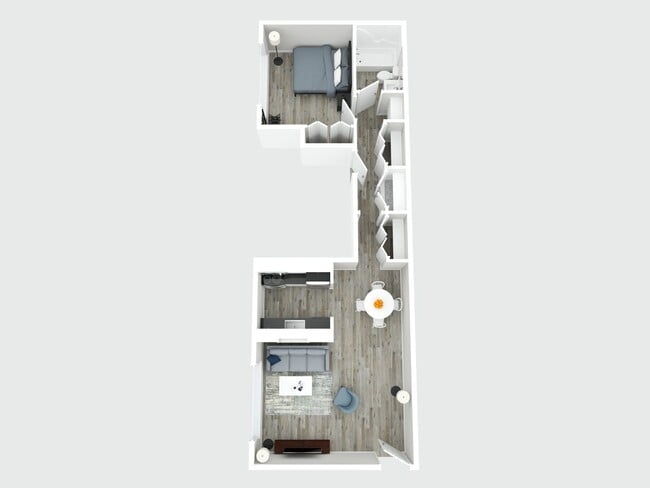 Floorplan - 901 South Apartments